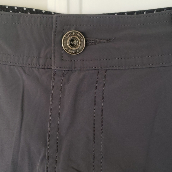 Lululemon grey shorts. - Picture 2 of 6